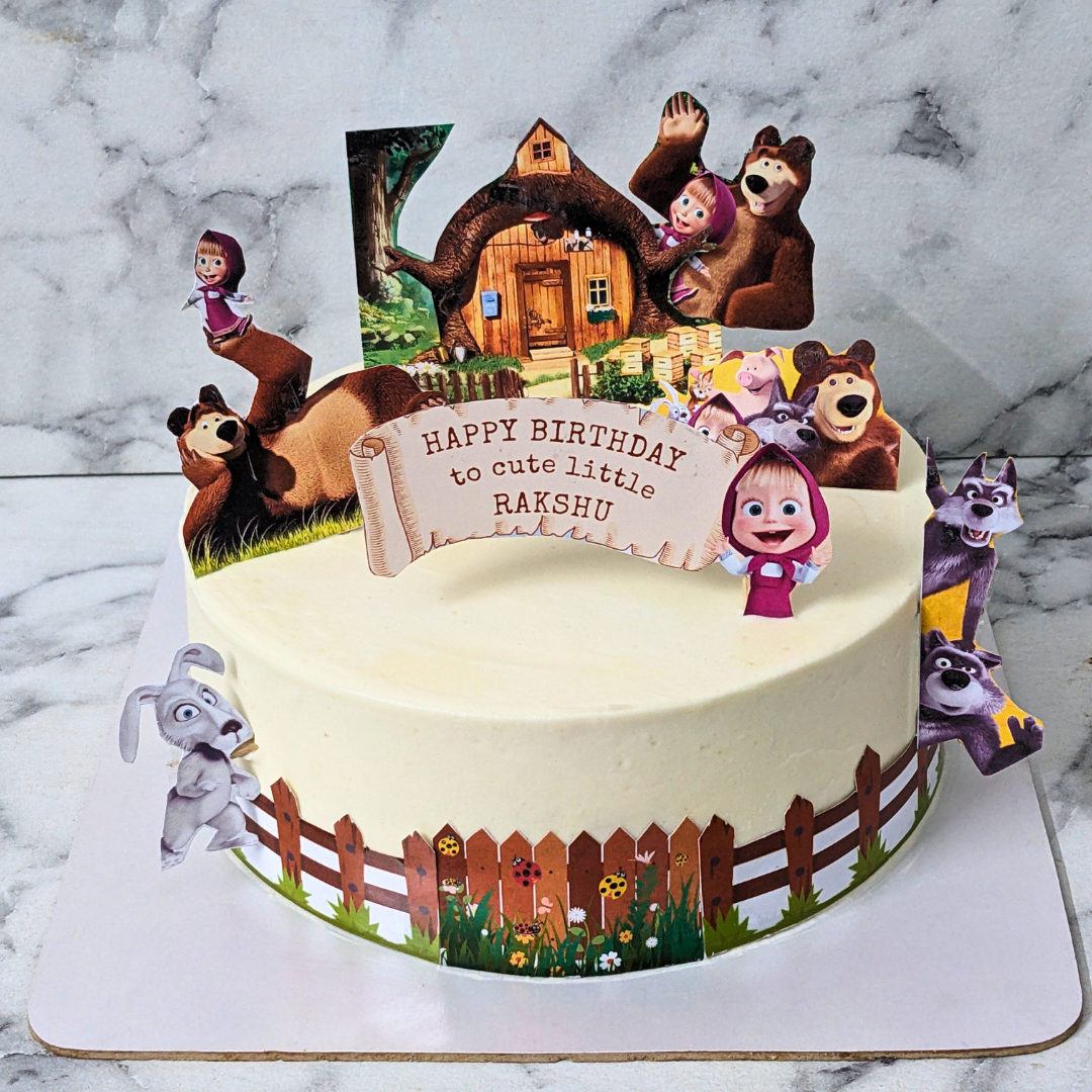 Theme Cakes: Masha and the Bear