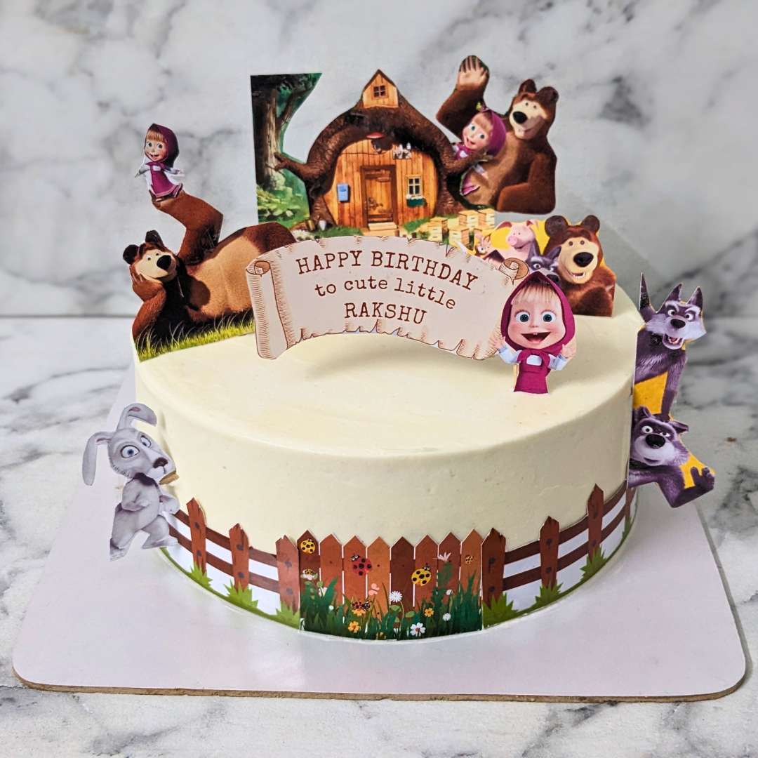 Theme Cakes: Masha and the Bear