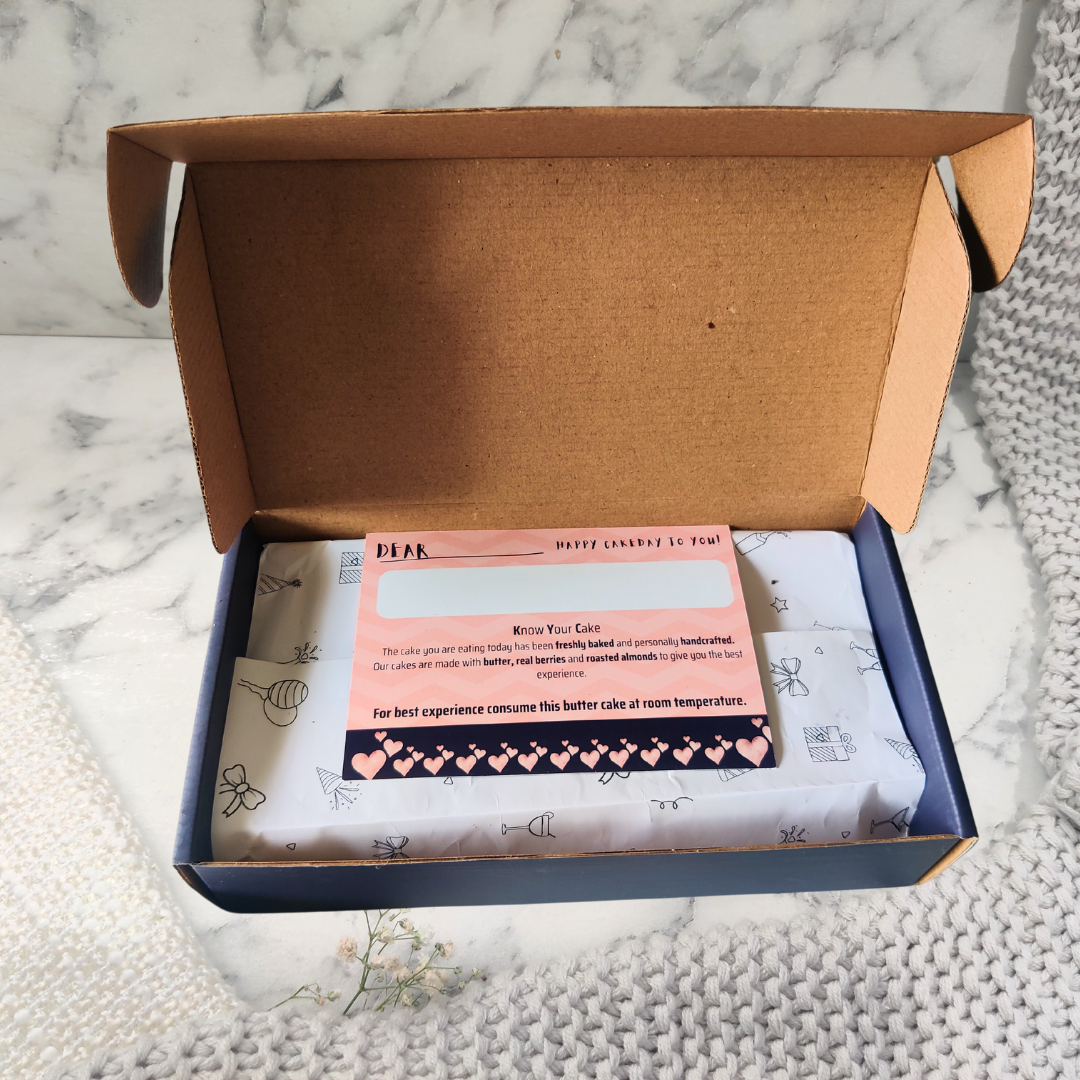 Plum Cake Loaf - Christmas Gift Box