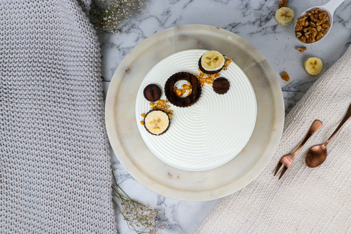 Banana Walnut Cake