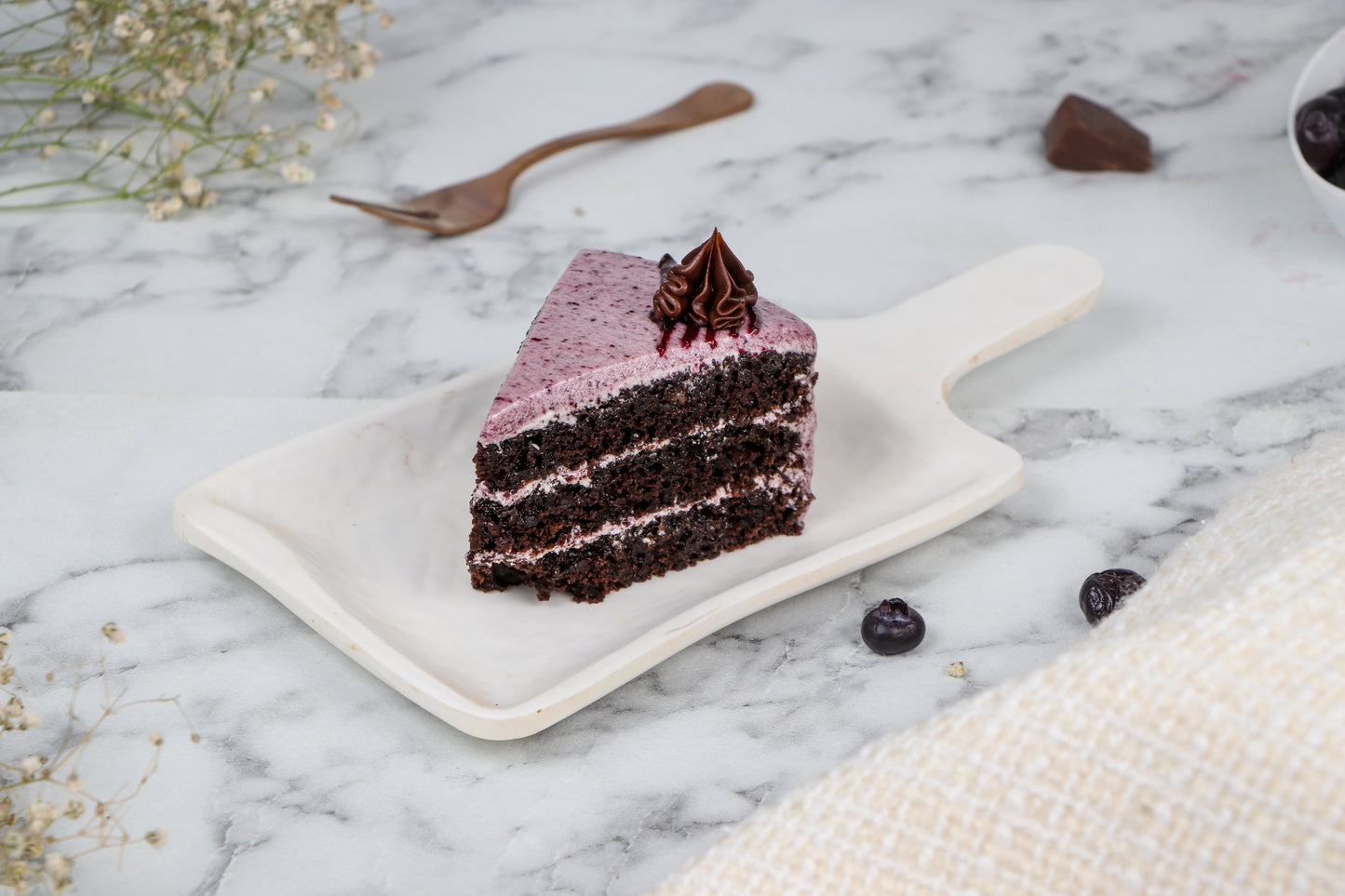 Chocolate Blueberry Cake