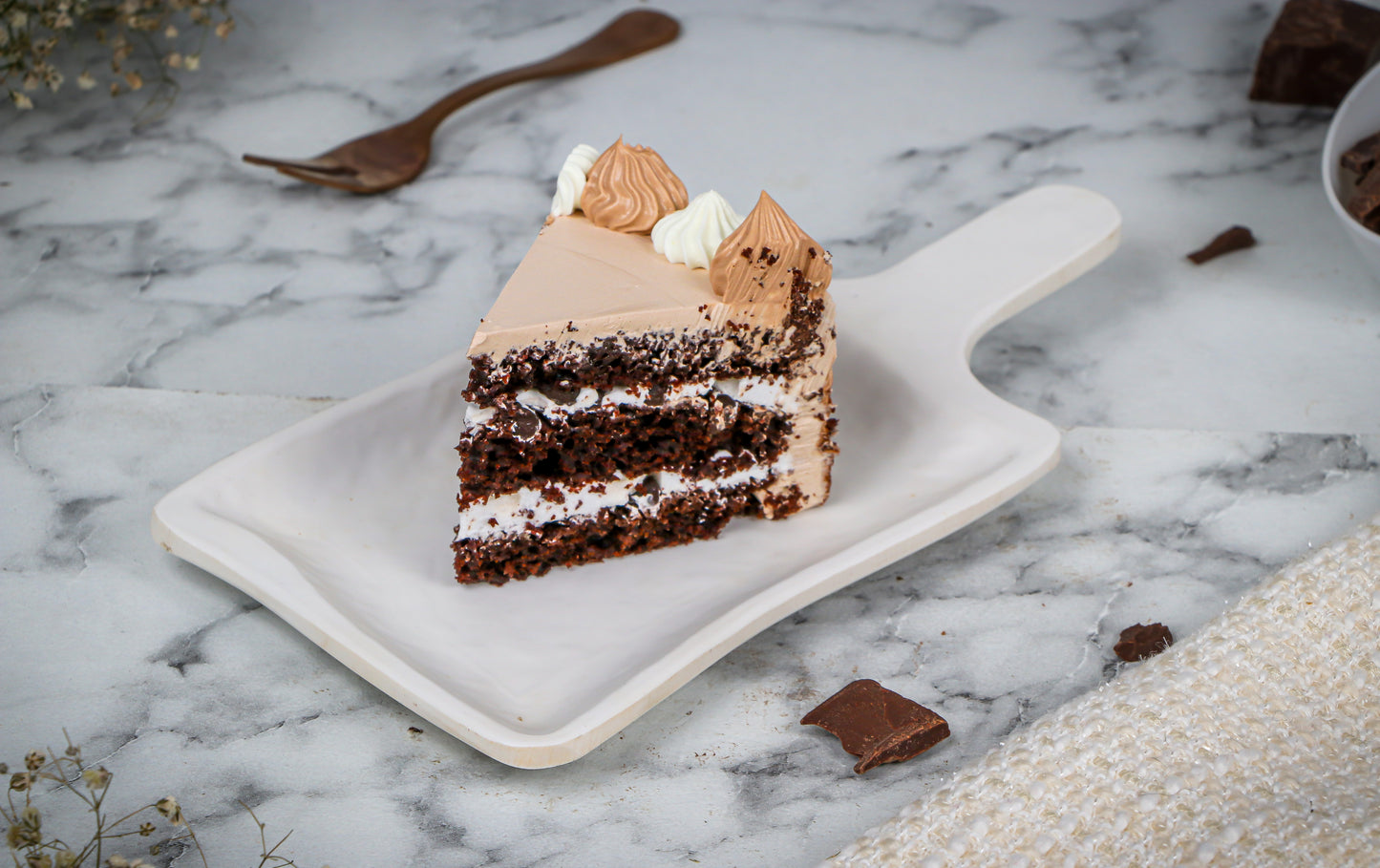 Chocolate Vanilla Cake
