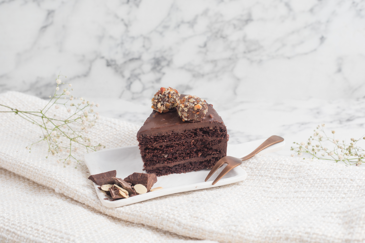 Chocolate Almond Truffle Slice - Pack of 6