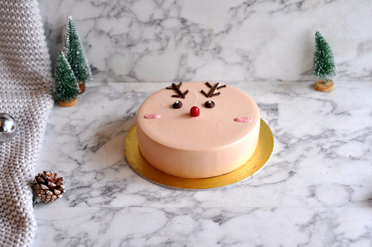 Christmas Reindeer Cake