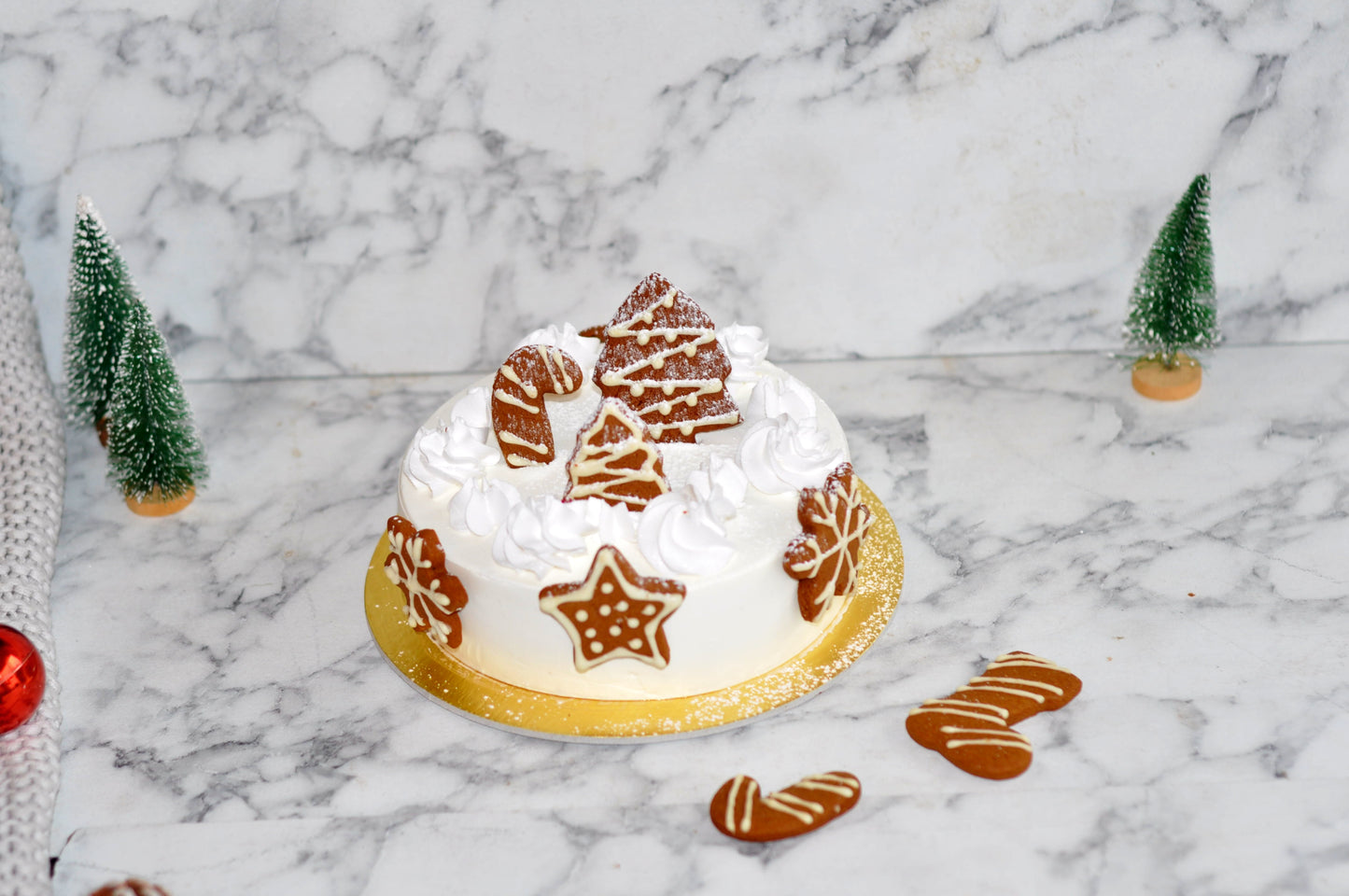 Christmas Winter Snow Heaven Cake