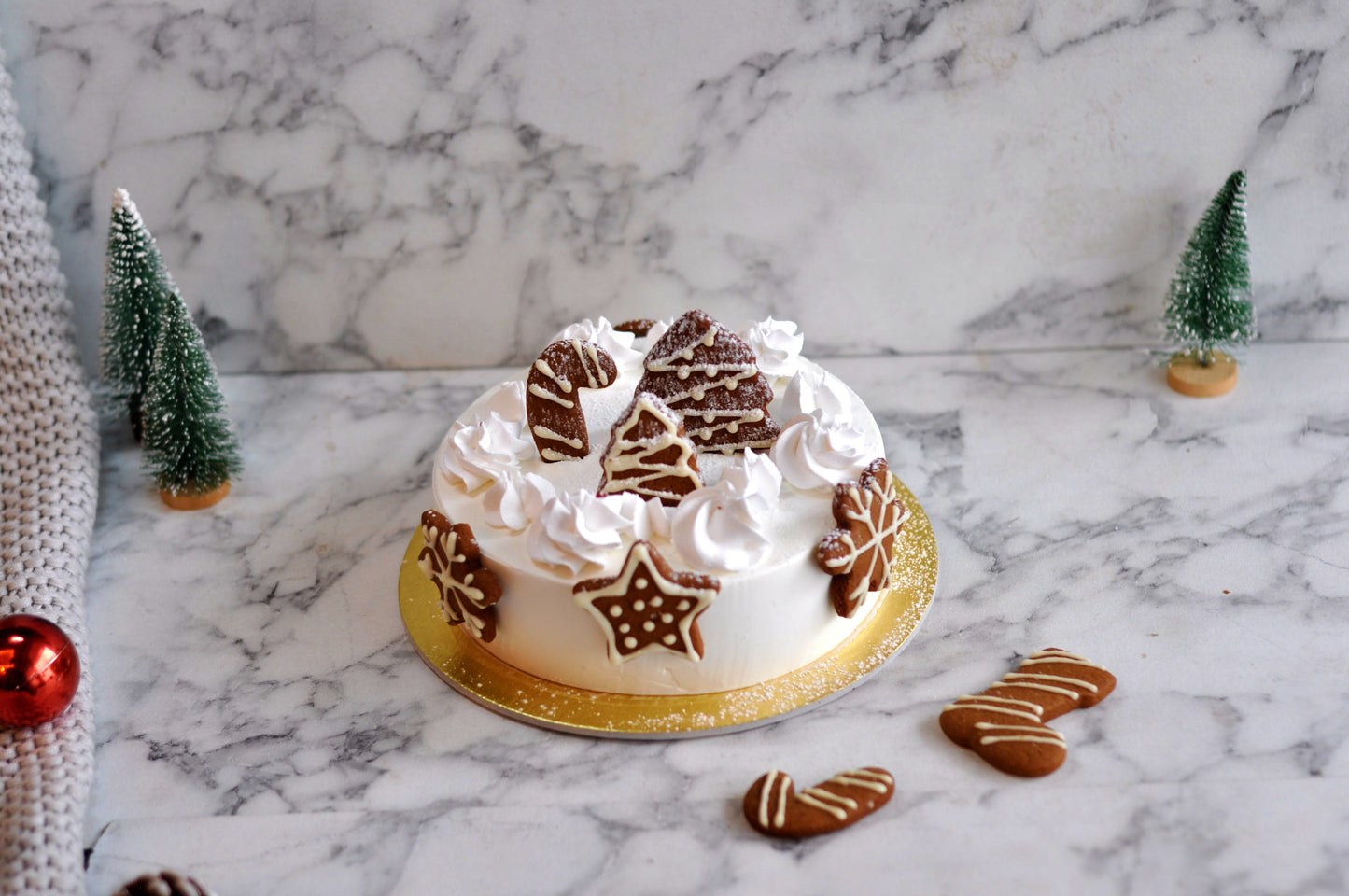 Christmas Winter Snow Heaven Cake