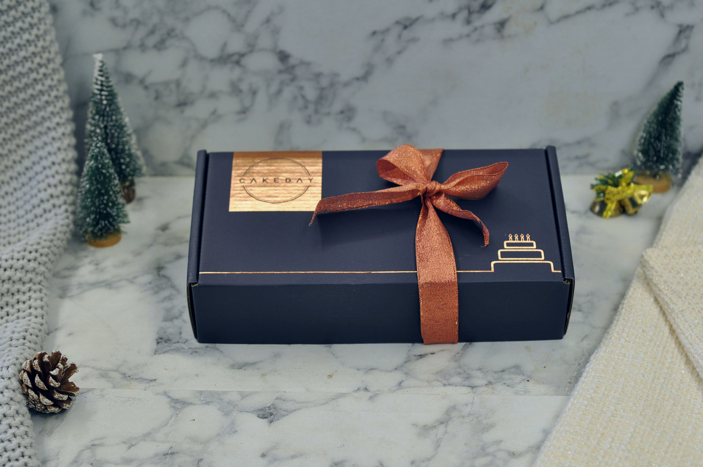 Plum Cake Loaf - Christmas Gift Box