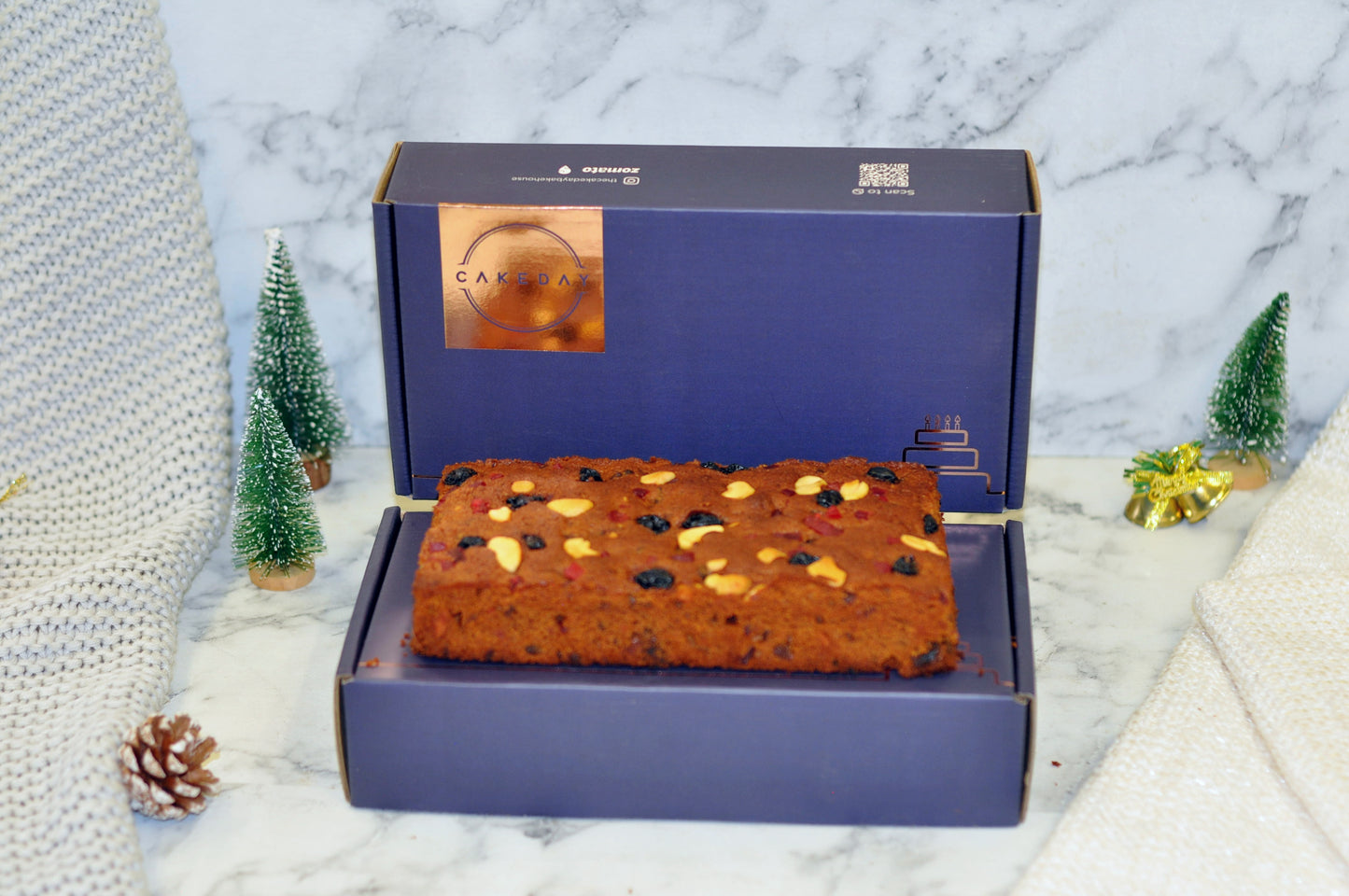 Plum Cake Loaf - Christmas Gift Box