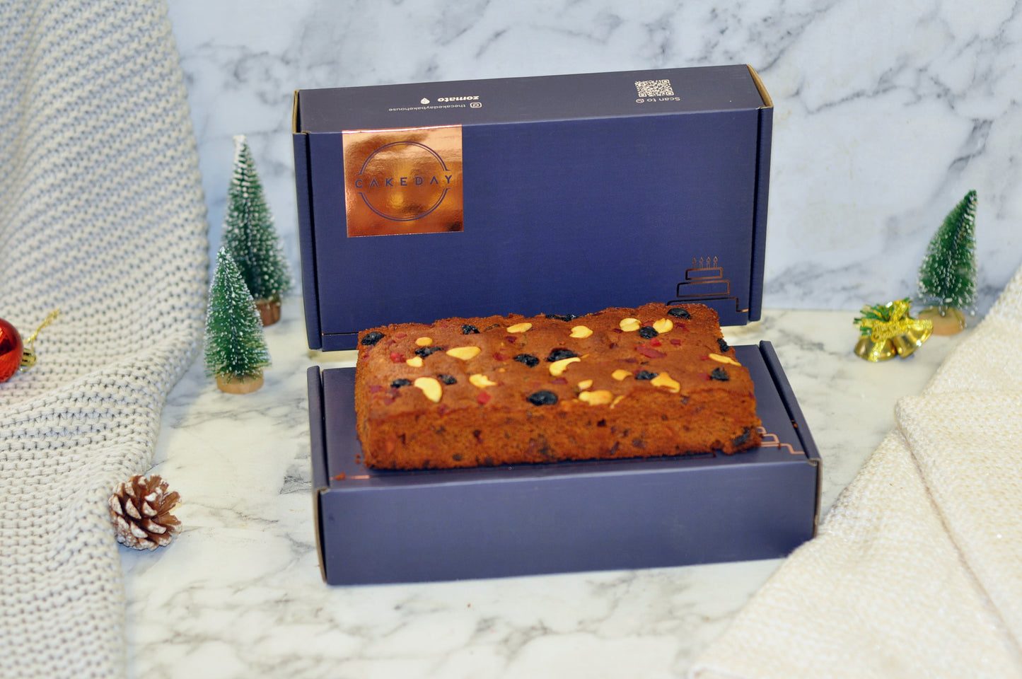 Plum Cake Loaf - Christmas Gift Box