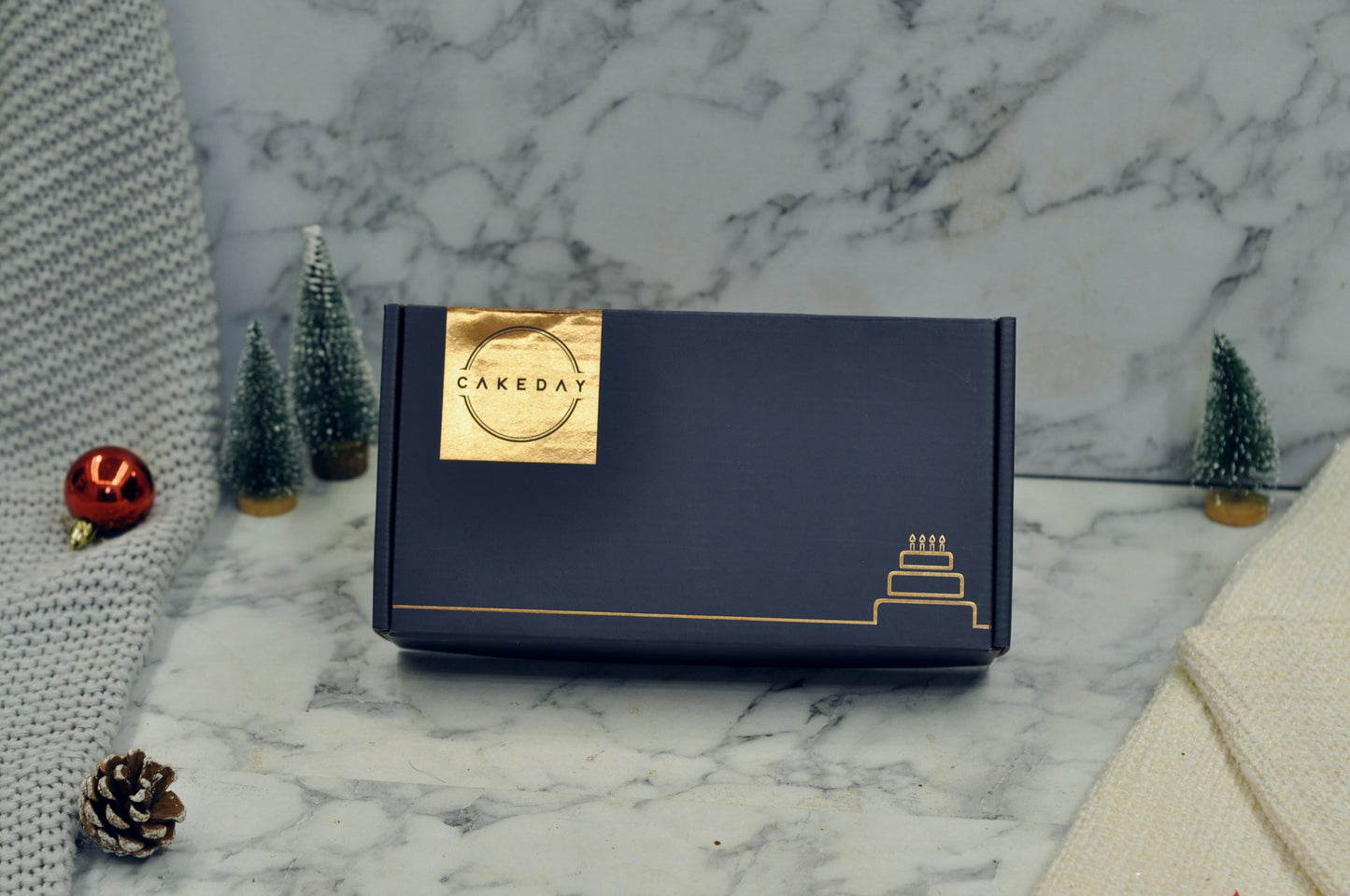 Christmas Gift Box (Plum Cake + Brownie + Cookies+ Chocolates)