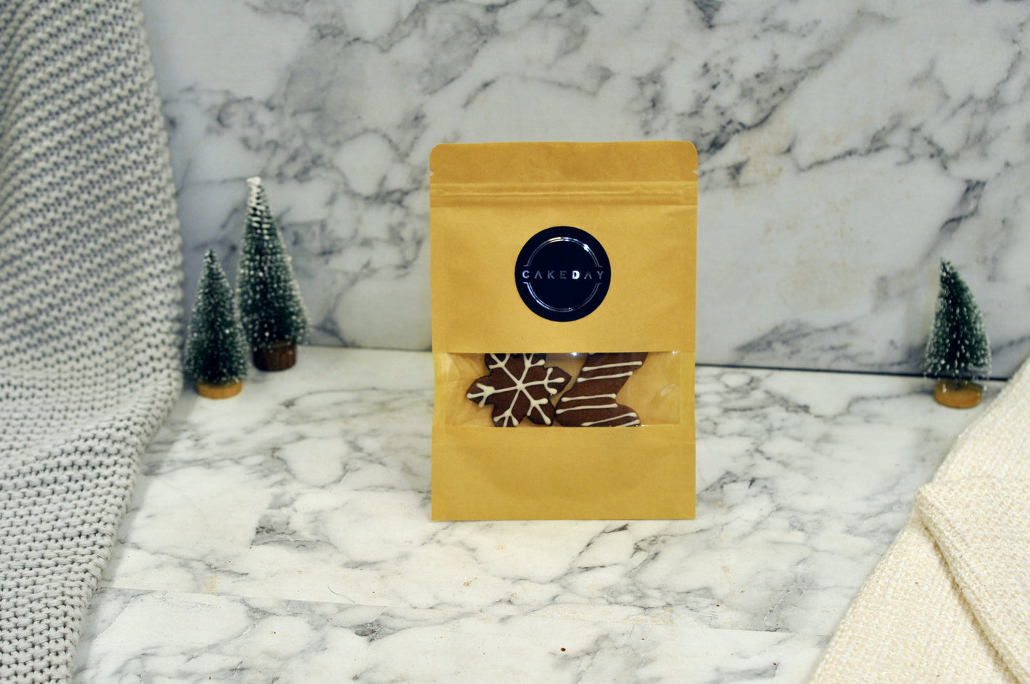 Christmas Ginger Cookies - Assorted Small