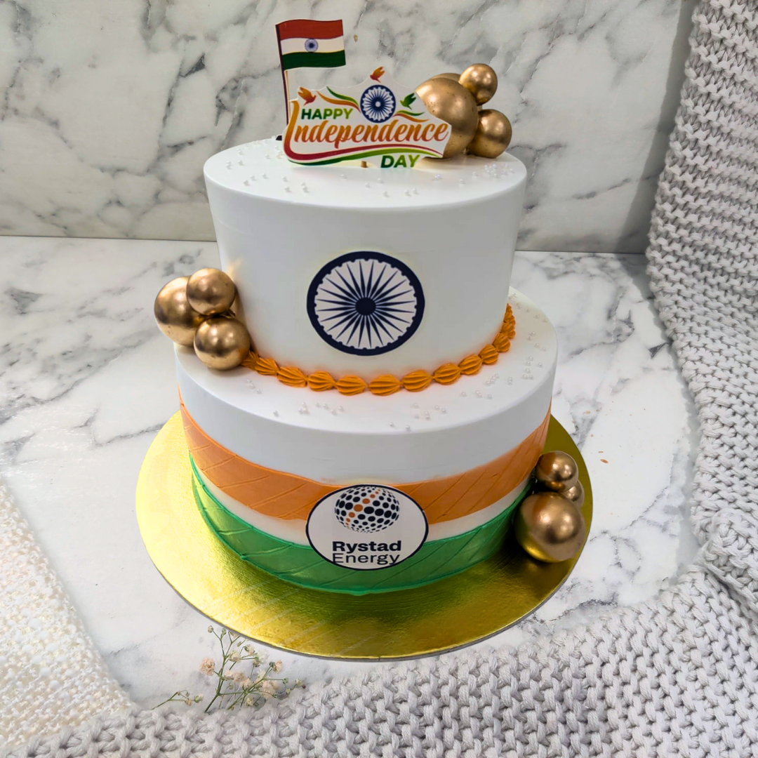 Independence Day Office Celebration Cake