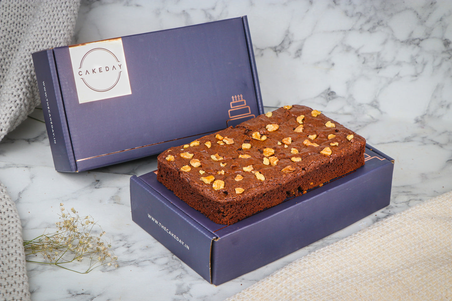 Walnut Brownie Loaf - Gift Box
