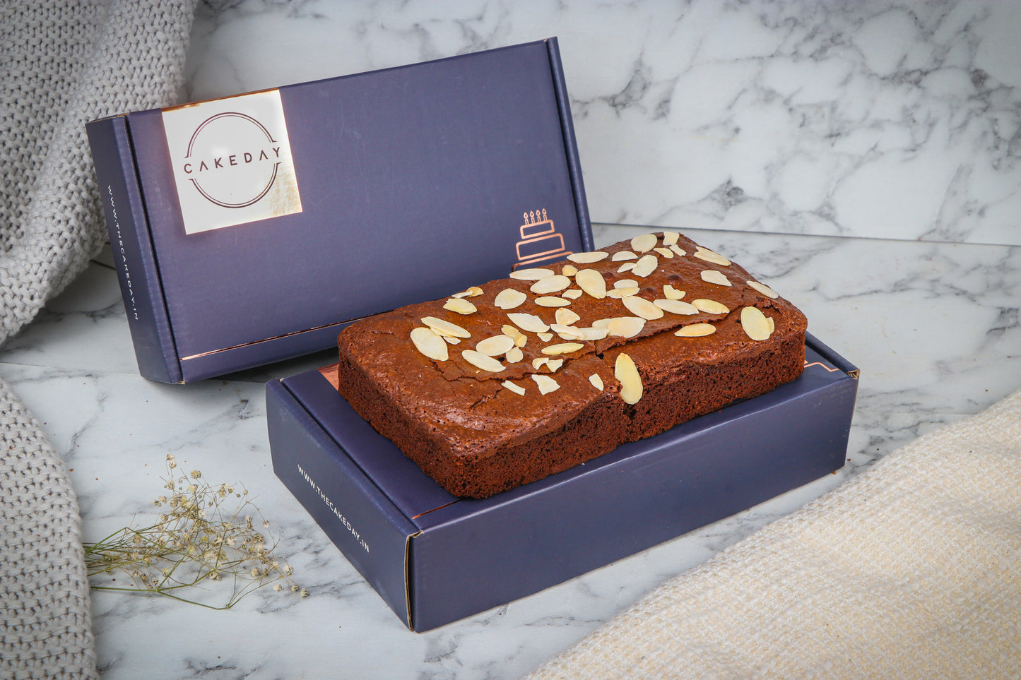 Almond Brownie Loaf -Gift Box