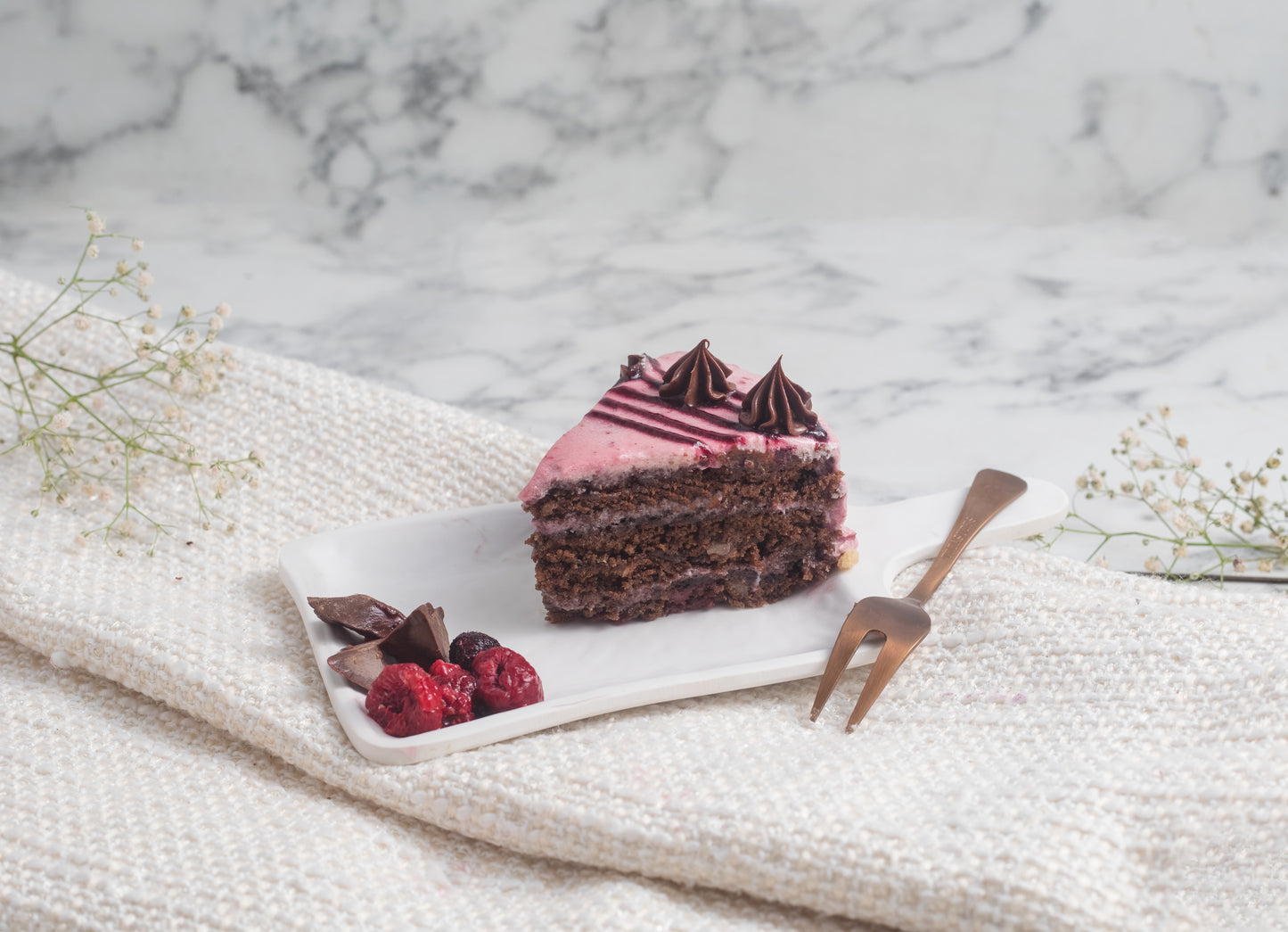 Chocolate Raspberry Pastry - Pack of 6