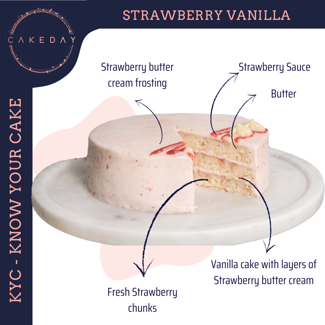strawberry vanilla cake