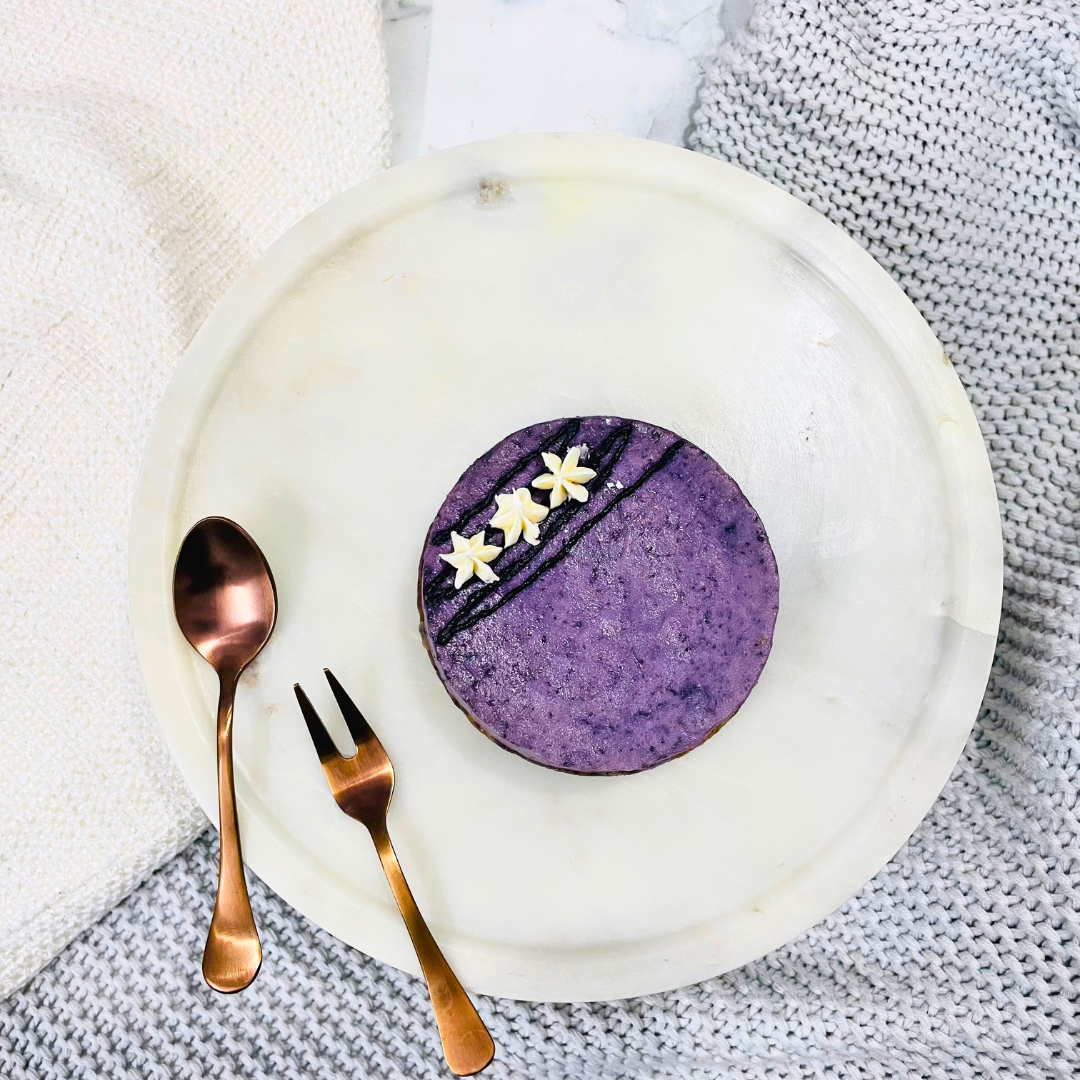 Blueberry Bento Cheesecake