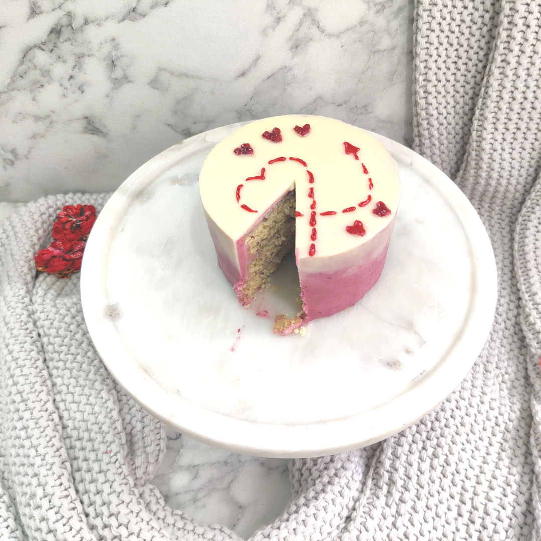 Raspberry Bento Cake Bangalore