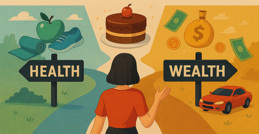 Health or Wealth– Or is it both? What should you choose before having your cake?