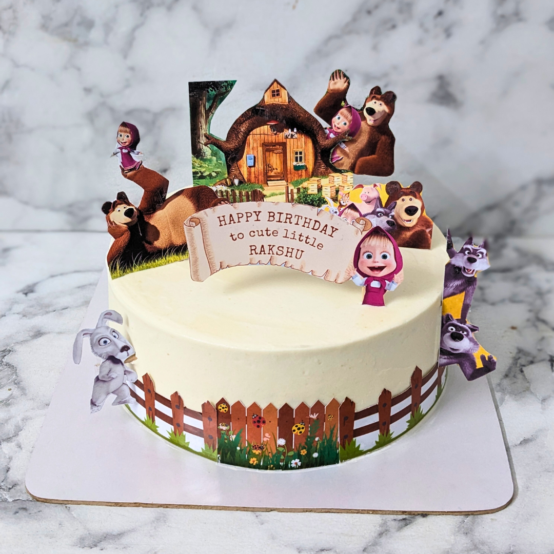 Theme Cakes: Masha and the Bear