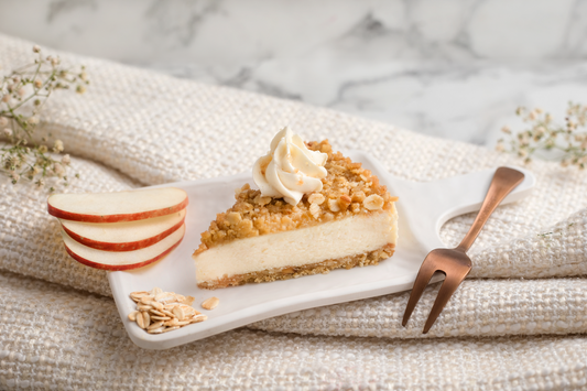 Apple Crumble Cheesecake Slice - Pack of  6