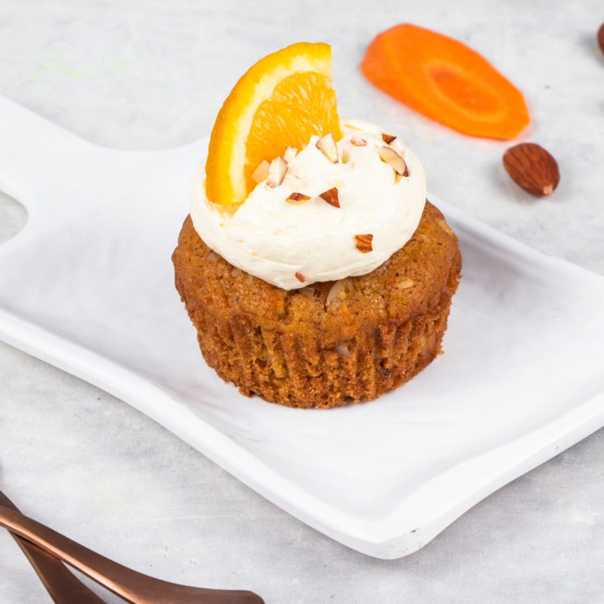 CAKEDAY Carrot Orange Cupcakes Best in Bangalore Cakeday Bakehouse