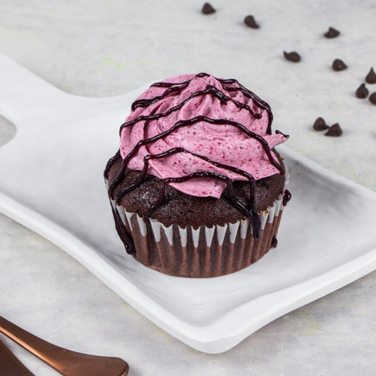 Chocolate Raspberry Cupcakes (Party Pack)