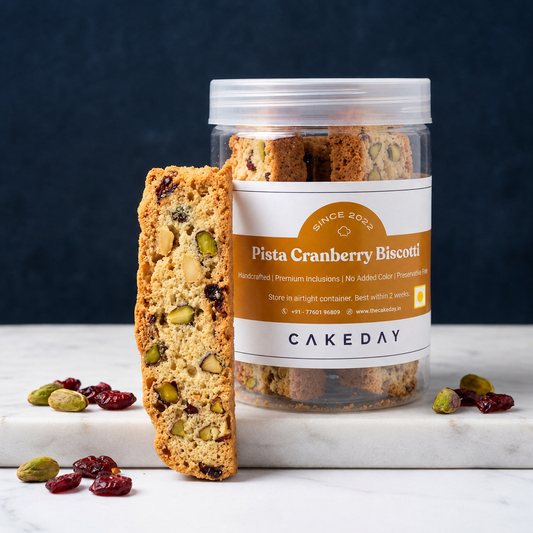 Pistachio Cranberry Biscotti