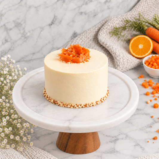 Carrot Orange Bento Cake