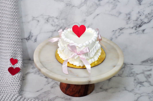 Vintage Heart Cake