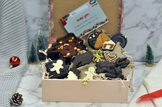 Christmas Gift Hamper 10*10 Trunk Box