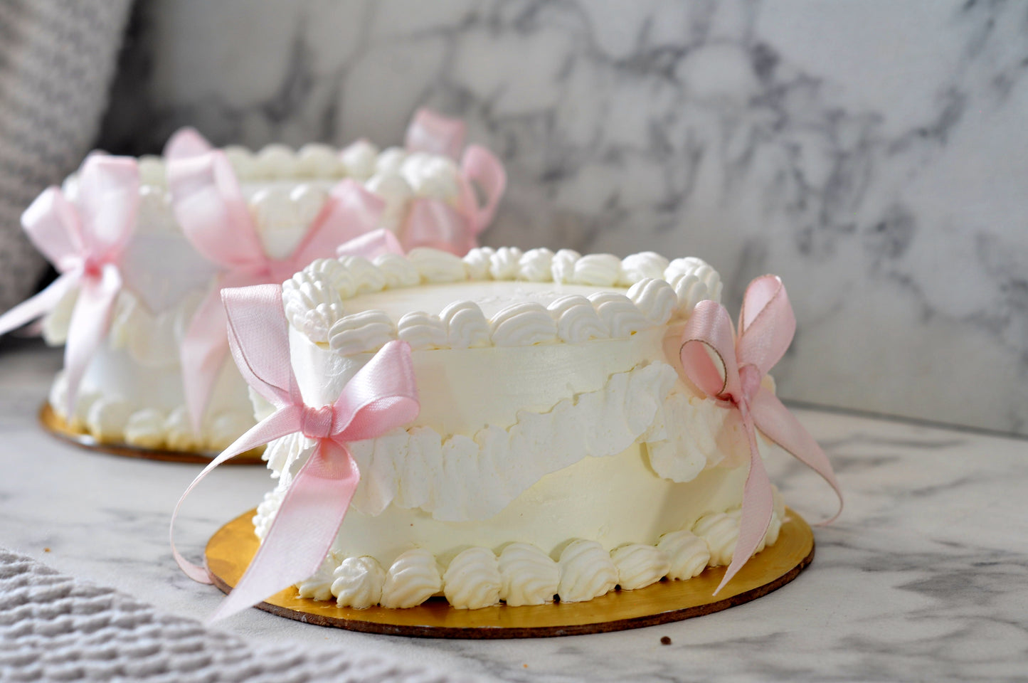 Vintage Valentine Heart Cake