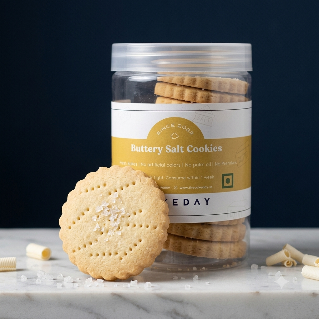 Buttery Salt Cookies