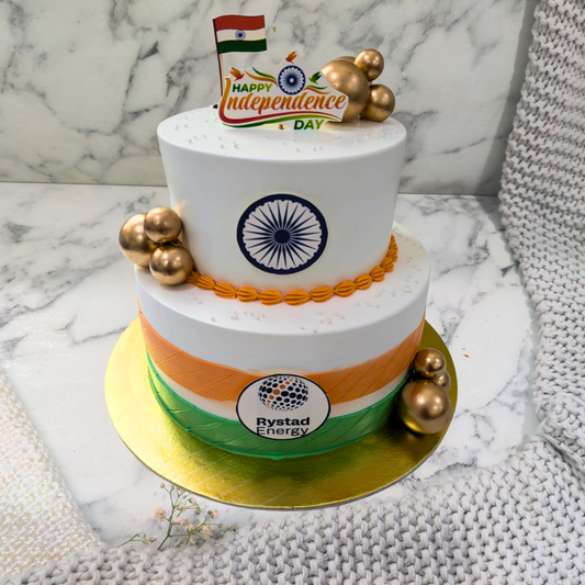 Independence Day Office Celebration Cake