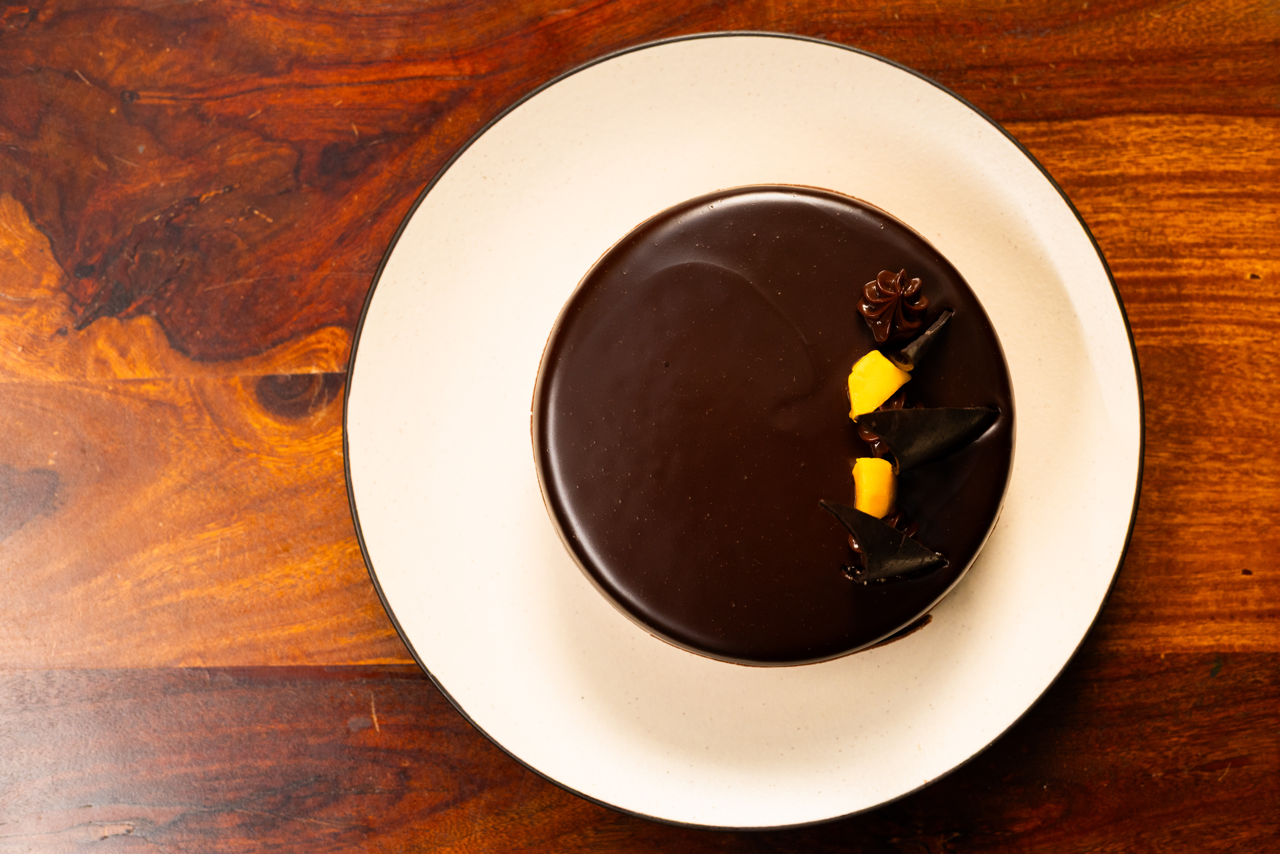 Chocolate Mango Cake