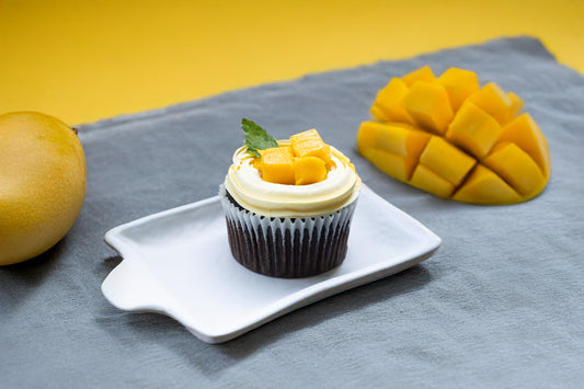 Mango Chocolate Cupcake