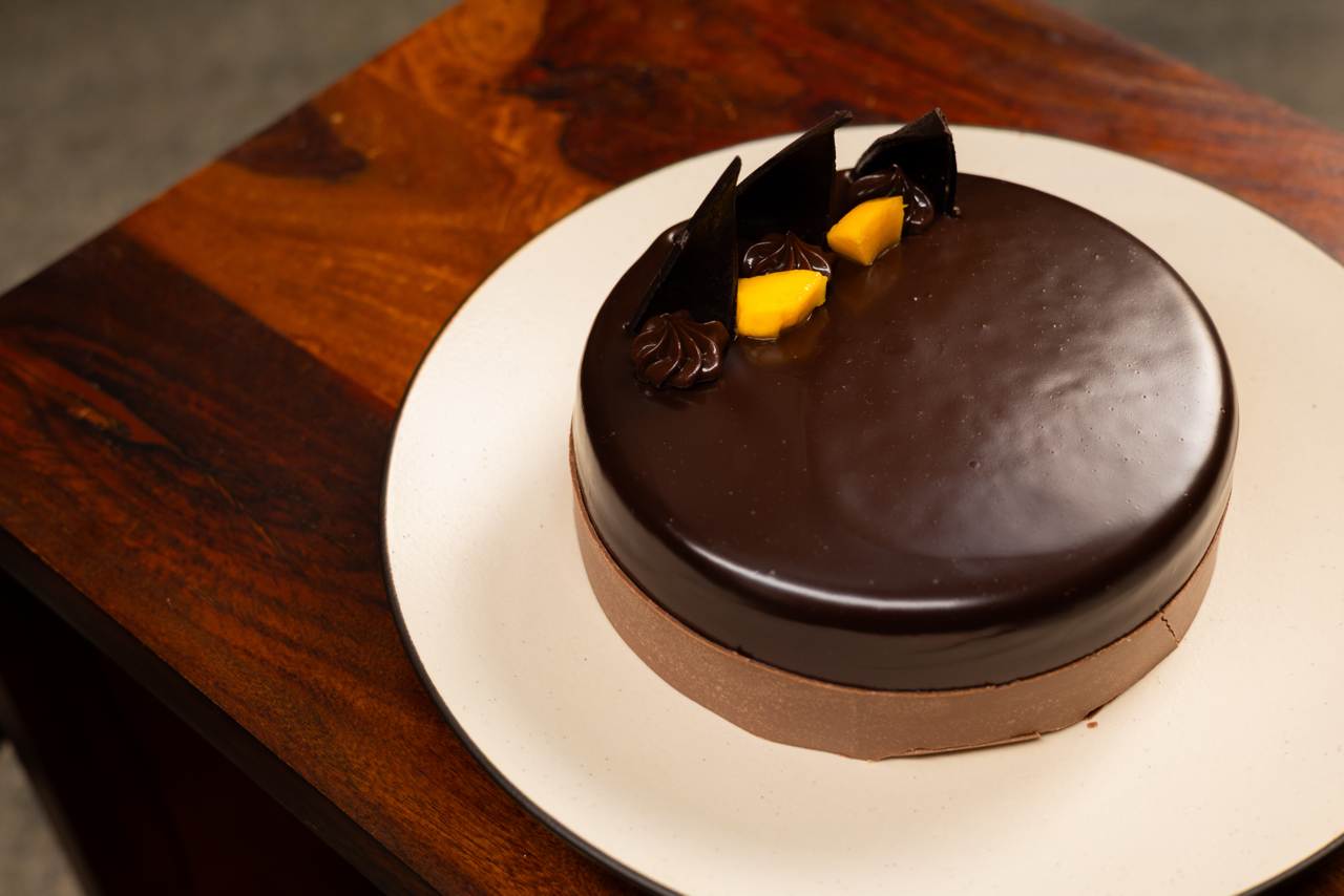 Chocolate Mango Cake