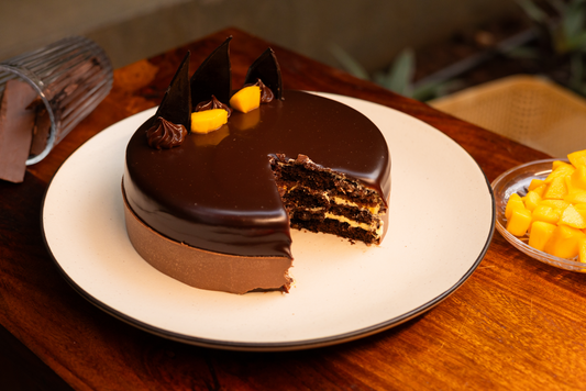 Chocolate Mango Cake
