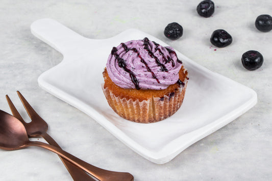 Vanilla Blueberry Cupcakes (Party Pack)