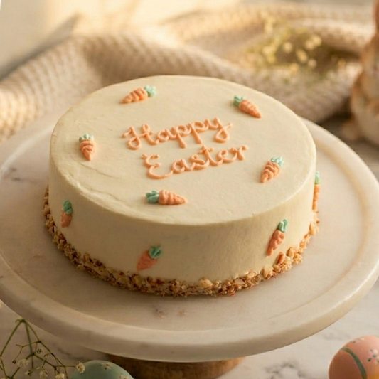 Golden Harvest Carrot Orange Easter Cake