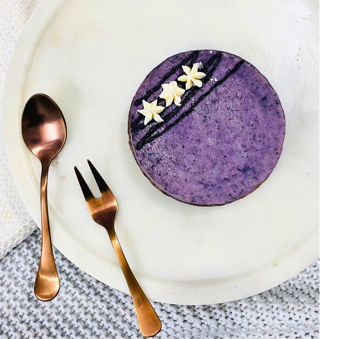 Blueberry Bento Cheesecake