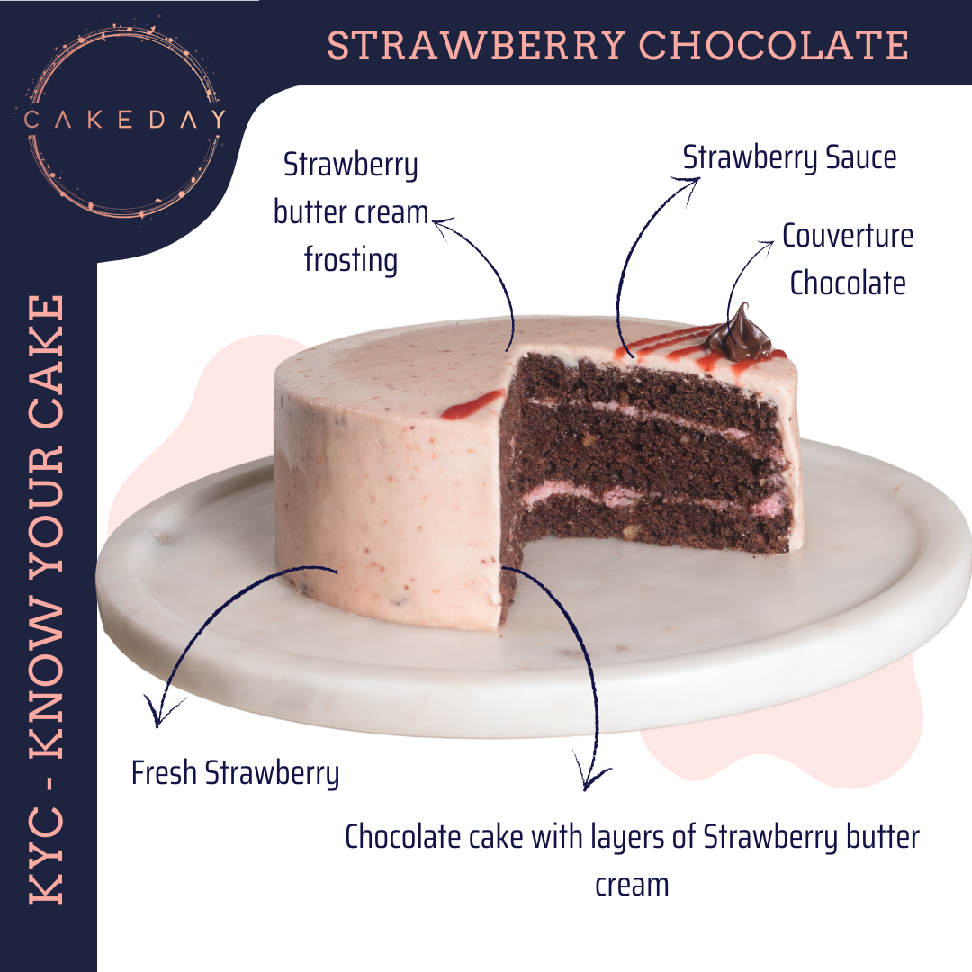 strawberry chocolate cake