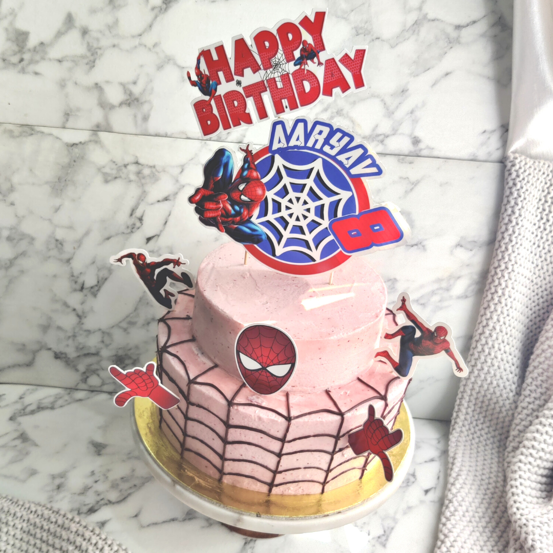 CAKE SPIDER MAN CAKE | THE CRVAERY CAKES