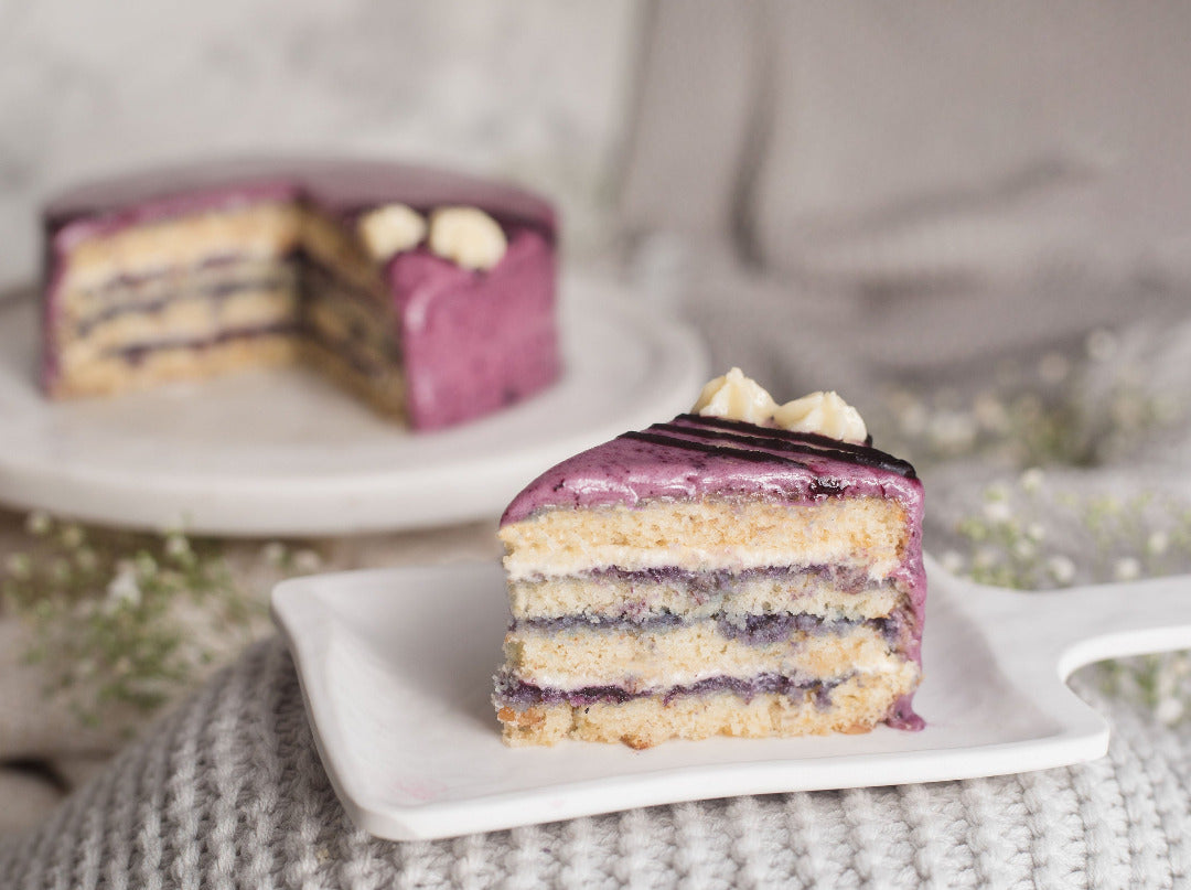 blueberry cake bento