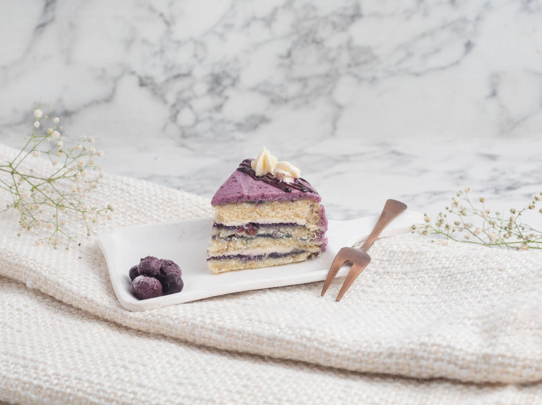 blueberry vanilla cake