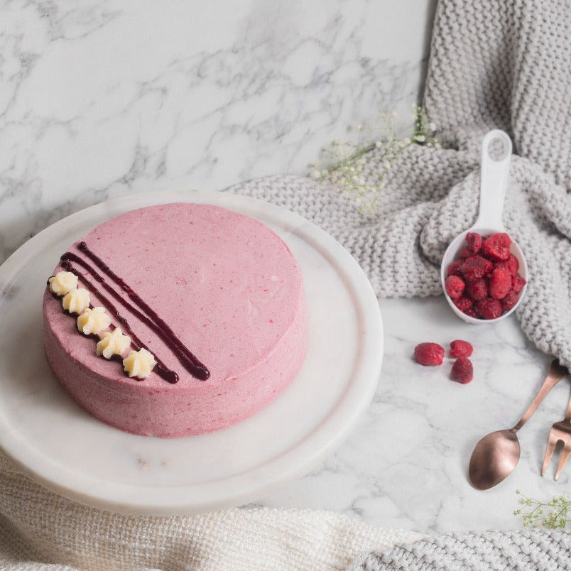 Raspberry Vanilla Cake