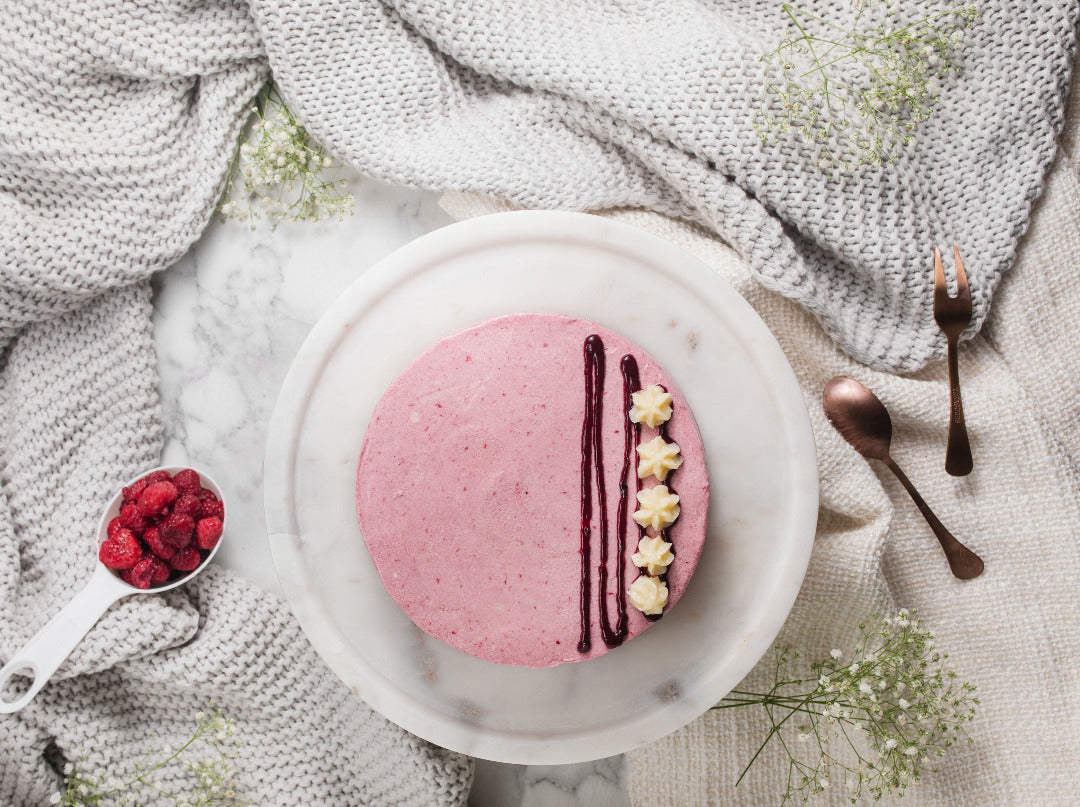 Raspberry Vanilla Cake