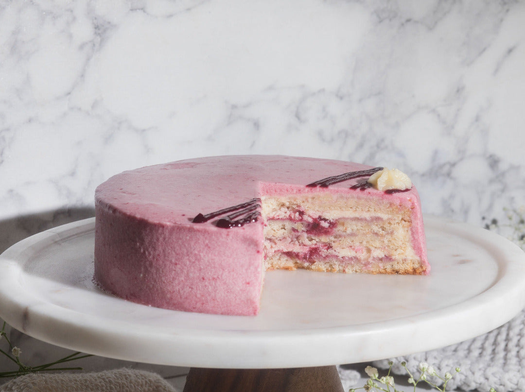 Raspberry Vanilla Cake