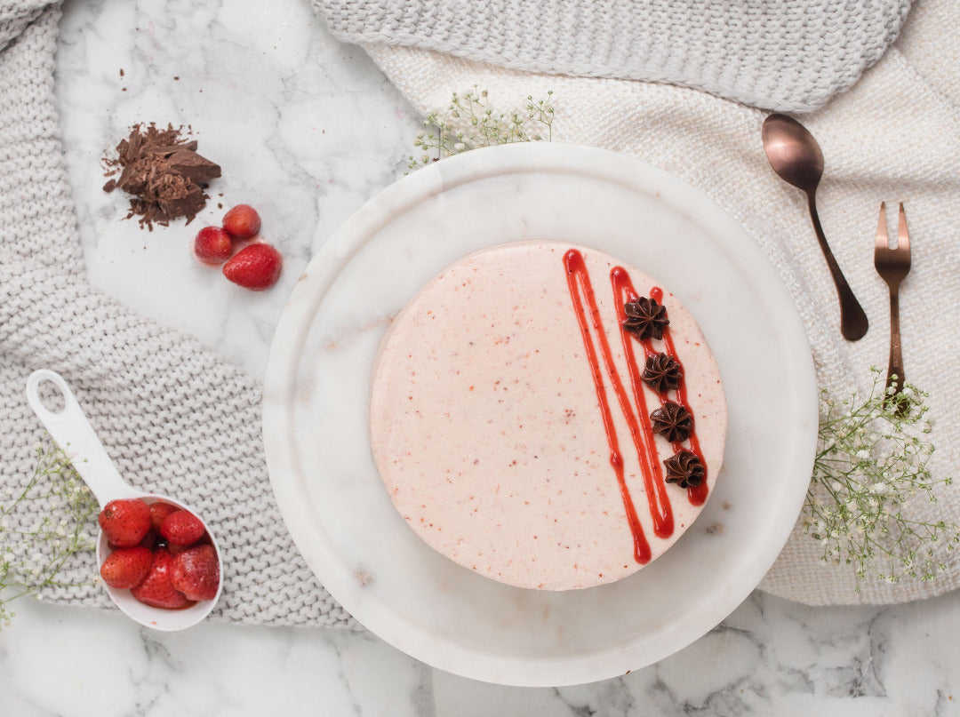 strawberry chocolate cake